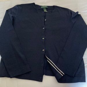 Lauren Ralph Lauren L navy sweater